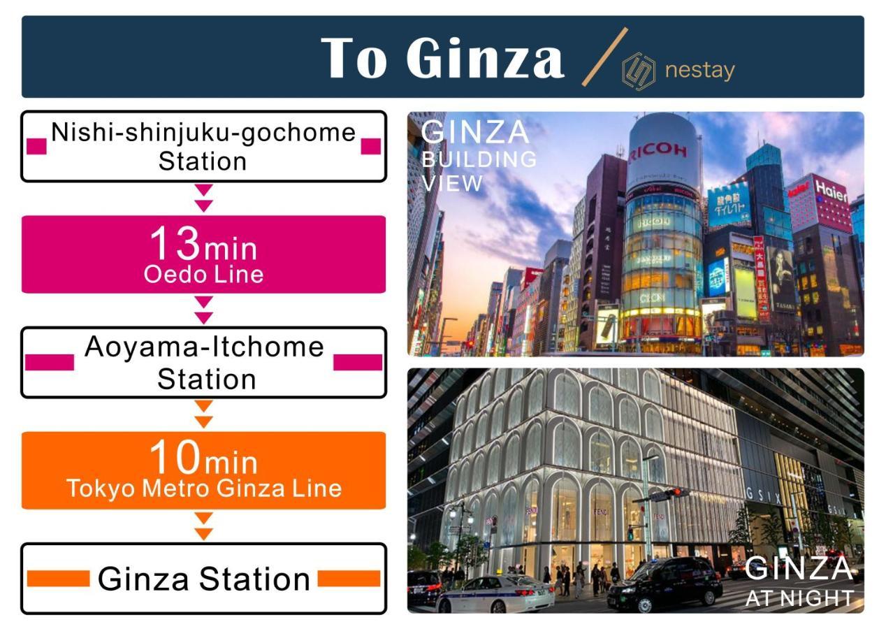 Nestay Villa Tokyo Shinjuku Exterior foto